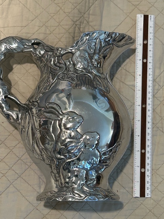 Arthur Court Rabbit Pitcher - Picture 7 of 12